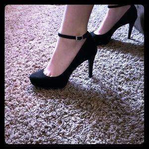 Black heels